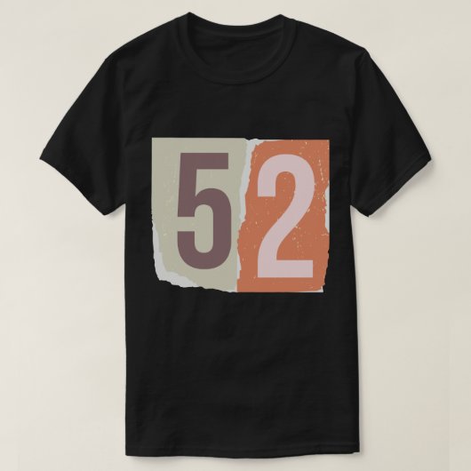 ナンバー マガジン 身代金 52 Tシャツ (デザイン正面)
