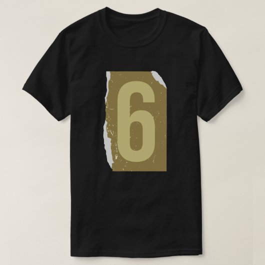 ナンバー マガジン 身代金 6 Tシャツ (デザイン正面)