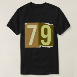 ナンバー マガジン 身代金 79 Tシャツ