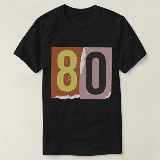 ナンバー マガジン 身代金 80 Tシャツ (デザイン正面)