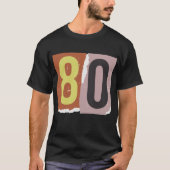 ナンバー マガジン 身代金 80 Tシャツ (正面)