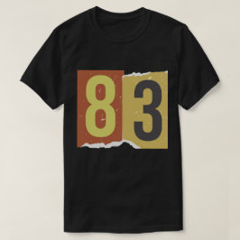 ナンバー マガジン 身代金 83 Tシャツ