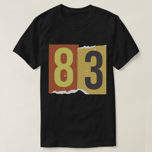 ナンバー マガジン 身代金 83 Tシャツ (デザイン正面)