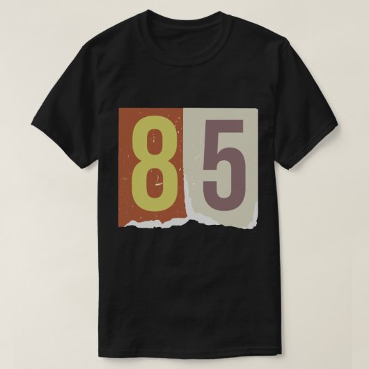 ナンバー マガジン 身代金 85 Tシャツ (デザイン正面)