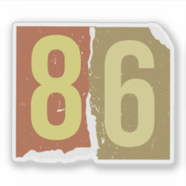 ナンバー マガジン 身代金 86 シール