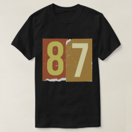 ナンバー マガジン 身代金 87 Tシャツ
