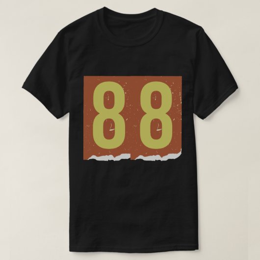 ナンバー マガジン 身代金 88 Tシャツ (デザイン正面)