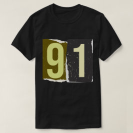 ナンバー マガジン 身代金 91 Tシャツ