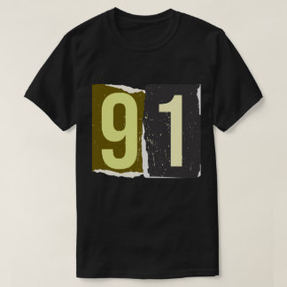 ナンバー マガジン 身代金 91 Tシャツ