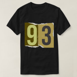 ナンバー マガジン 身代金 93 Tシャツ