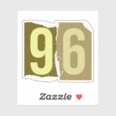 ナンバー マガジン 身代金 96 シール (シート)