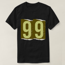 ナンバー マガジン 身代金 99 Tシャツ