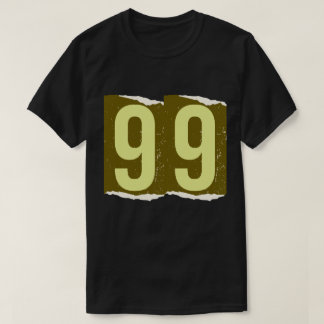 ナンバー マガジン 身代金 99 Tシャツ