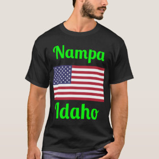 ナンパ アイダホ おしゃれプリント1 Tシャツ