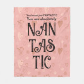 ナン最高の フリースブランケット (正面)