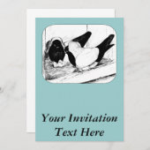 ナン1980年 招待状 (正面/裏面)