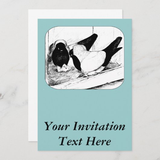 ナン1980年 招待状 (正面/裏面)