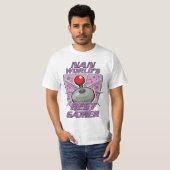 ナン 世界一のゲーマー レトロロゴ Tシャツ (正面フル)