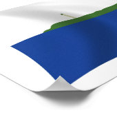 ナヴァッサアイランドフラッグポスタープリント ポスター (角)