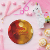 ナヴィダス！rfでのメリークリスマススペインの ペーパープレート (パーティー)