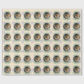 ナヴィダデス・デ・フォートグラフィア・デ・プラタ・レドンダ・イ・クレマd ラッピングペーパー (フラット)