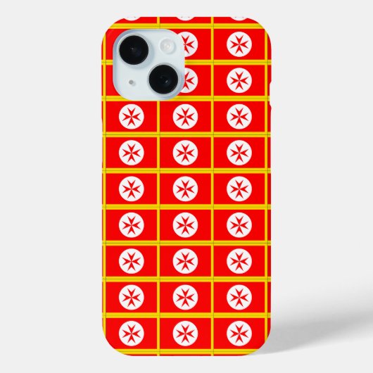 ナヴィータスカニーメディチの旗 Case-Mate iPhoneケース (裏面)