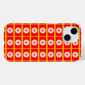 ナヴィータスカニーメディチの旗 Case-Mate iPhoneケース (裏面 (横))