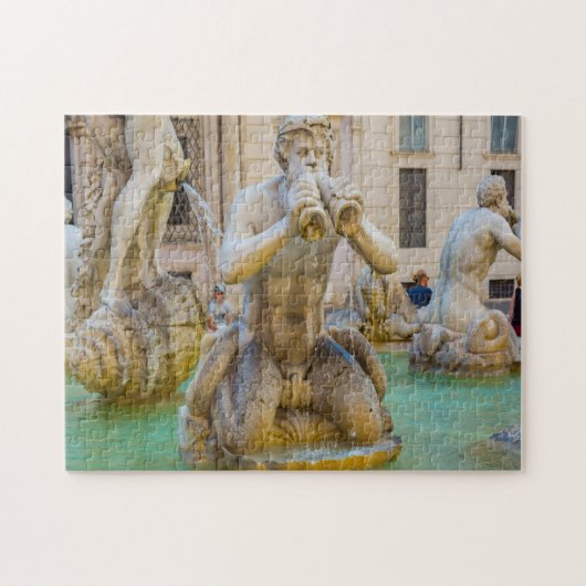 ナヴォーナローマイタリア広場。 ジグソーパズル (横)