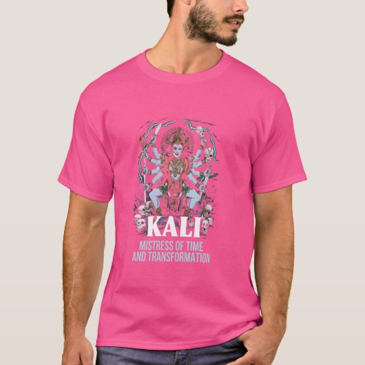 ナヴラトリ グラバ ヒンドゥー教 ドゥルガー Tシャツ (正面)