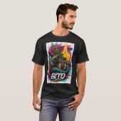 ナーガとパトゥーサイ ラオスストリートウェア Tシャツ (正面フル)