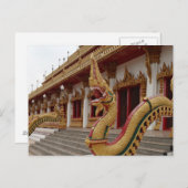 ナーガの9ストーパKhon Kaen ポストカード (正面/裏面)