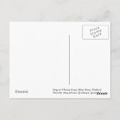 ナーガの9ストーパKhon Kaen ポストカード (裏面)