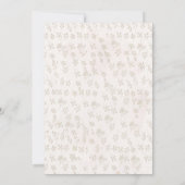 ナーサリーライム シリーゴース 赤ちゃんのお披露目招待状 招待状 (裏面)