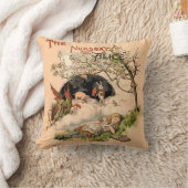 『ナーサリー・アリス』 1890 ビンテージ ワンダーランド カバー クッション (ブランケット)