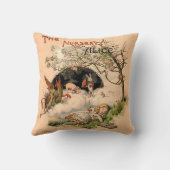 『ナーサリー・アリス』 1890 ビンテージ ワンダーランド カバー クッション (裏面)