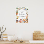 ナーサリー ライム ベイビー シャワー ウェルカム サイン (キッチン)