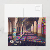 ナーシロルモルクモスク イラン ポストカード (正面/裏面)