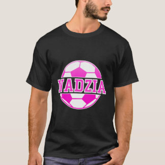 ナージア名女子サッカー遊サッカースポーツファン Tシャツ