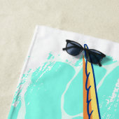 ナージョール、一角獣じゃない ビーチタオル (インサイチュ)