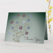 ナースありがとう カード (黄色い花)