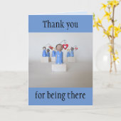 ナースありがとう カード (黄色い花)