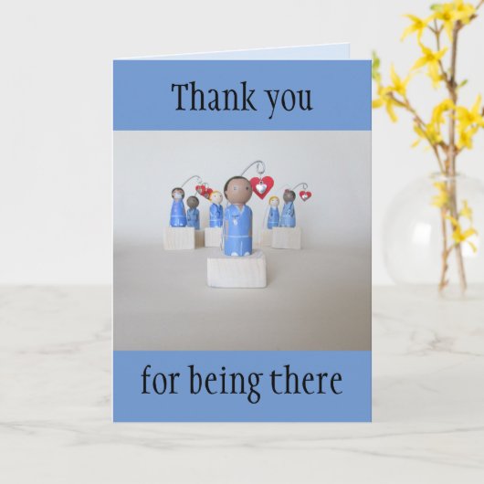 ナースありがとう カード (黄色い花)