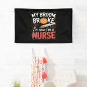 ナースおかしなハロウィーン看護エッセンシャルシャツ 横断幕 (インサイチュ)