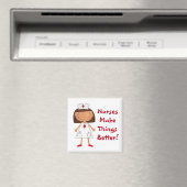 ナースおもしろいが物事を改善する マグネット (インサイチュ (食洗機))