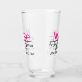 ナースおもしろいとビアワードグラス タンブラーグラス (右)