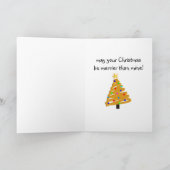 ナースおもしろいクリスマスカード シーズンカード (内部)