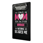 ナースおもしろいママ、ナースママおもしろい引用文 ミニクリップボード (アングル2)