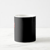 ナースおもしろいメリークリスマス聴診器看護Xm コーヒーマグカップ (中央)