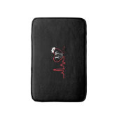 ナースおもしろい医療助手の仕事が大好き バスマット (正面縦)