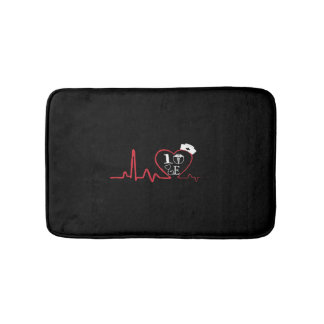 ナースおもしろい医療助手の仕事が大好き バスマット